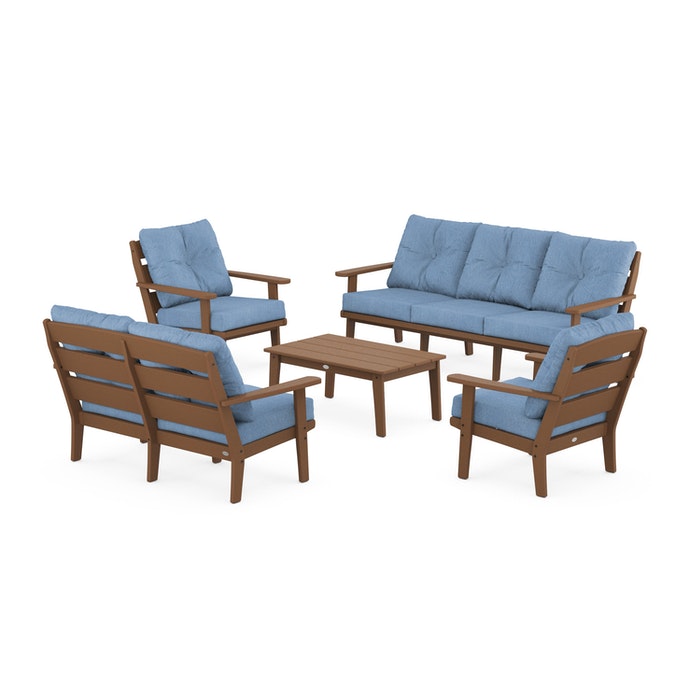 Lakeside 5-Piece Lounge Sofa Set