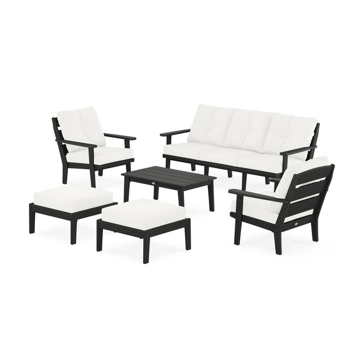 Lakeside 6-Piece Lounge Sofa Set