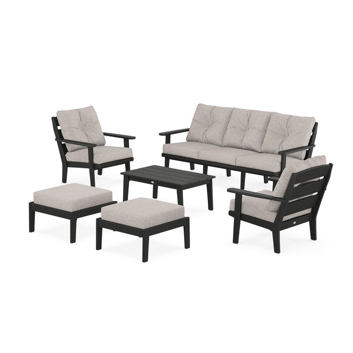 Lakeside 6-Piece Lounge Sofa Set