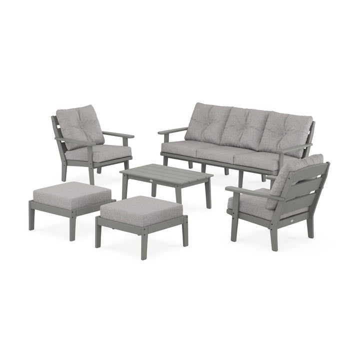 Lakeside 6-Piece Lounge Sofa Set