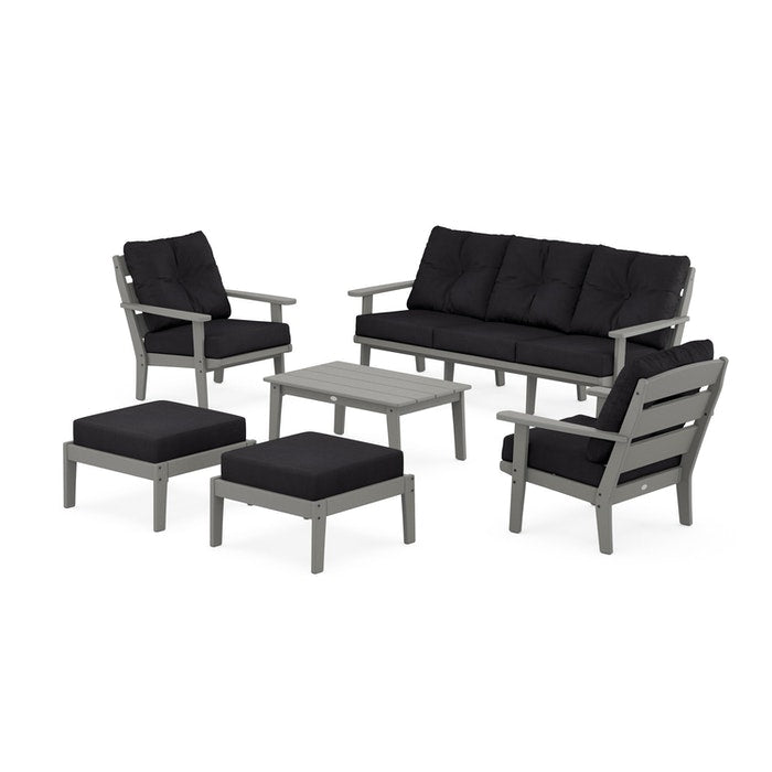 Lakeside 6-Piece Lounge Sofa Set