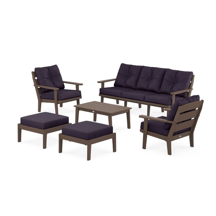 Lakeside 6-Piece Lounge Sofa Set