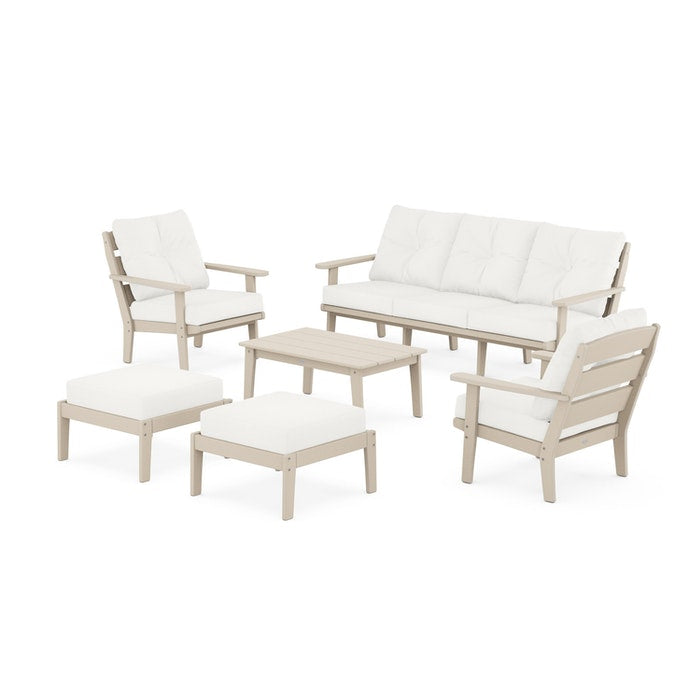 Lakeside 6-Piece Lounge Sofa Set