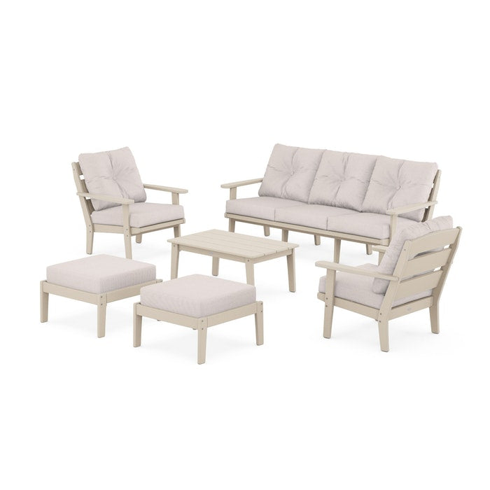 Lakeside 6-Piece Lounge Sofa Set