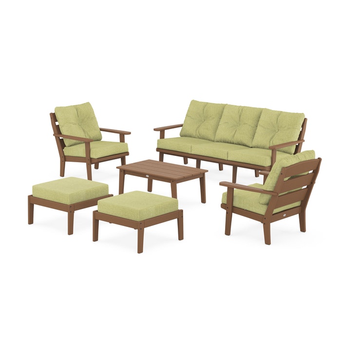 Lakeside 6-Piece Lounge Sofa Set