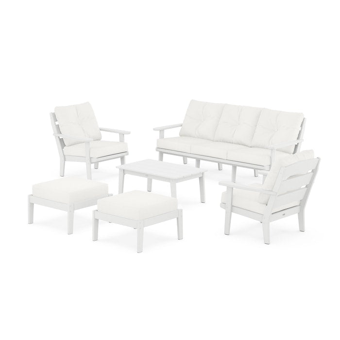 Lakeside 6-Piece Lounge Sofa Set