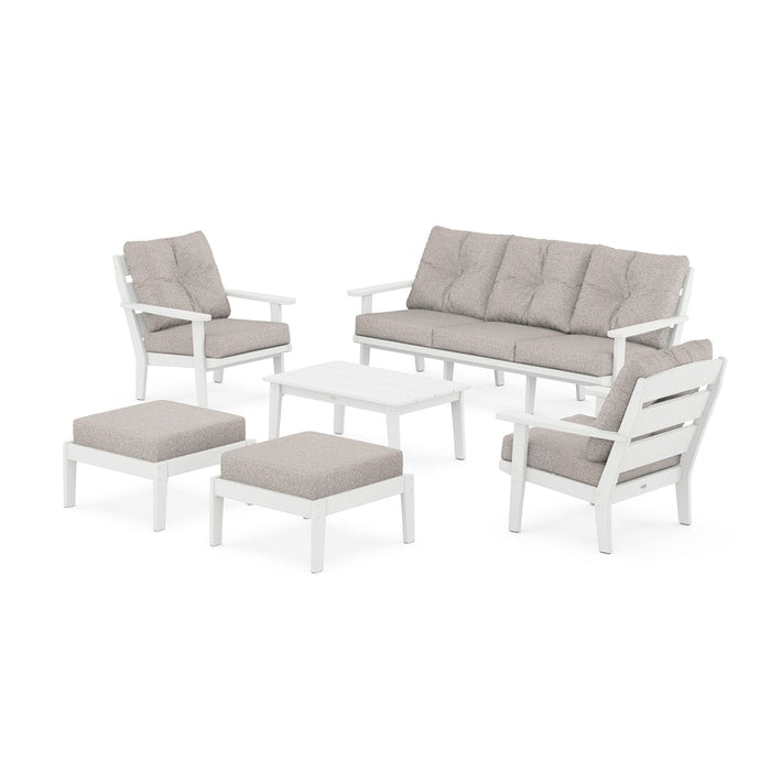 Lakeside 6-Piece Lounge Sofa Set