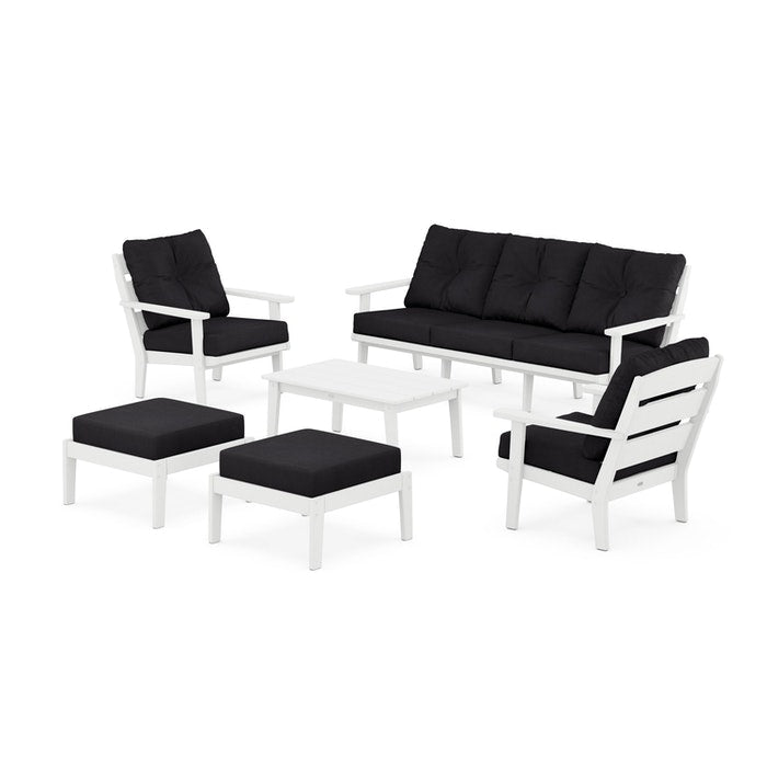 Lakeside 6-Piece Lounge Sofa Set