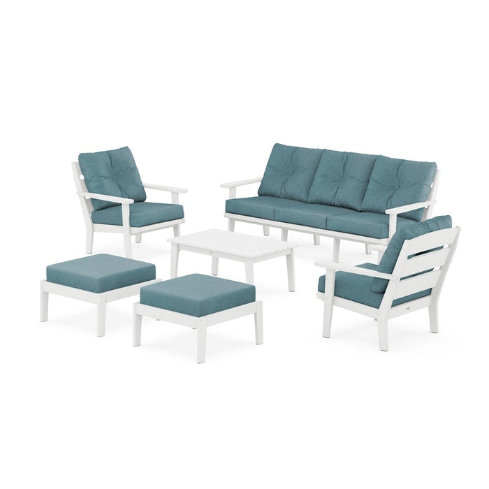 Lakeside 6-Piece Lounge Sofa Set