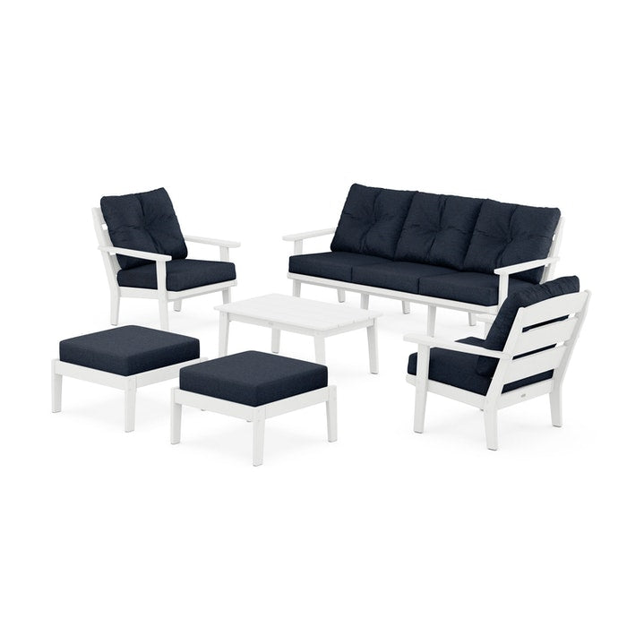 Lakeside 6-Piece Lounge Sofa Set