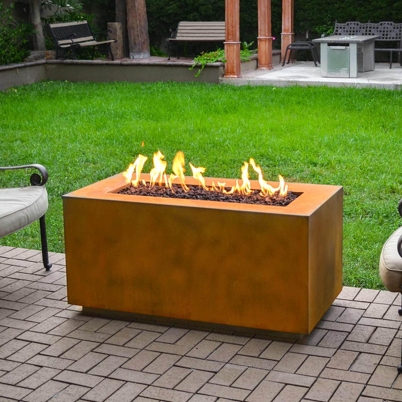THE OUTDOOR PLUS PISMO –  MATCH LIT IGNITION  STEEL GAS FIRE PIT