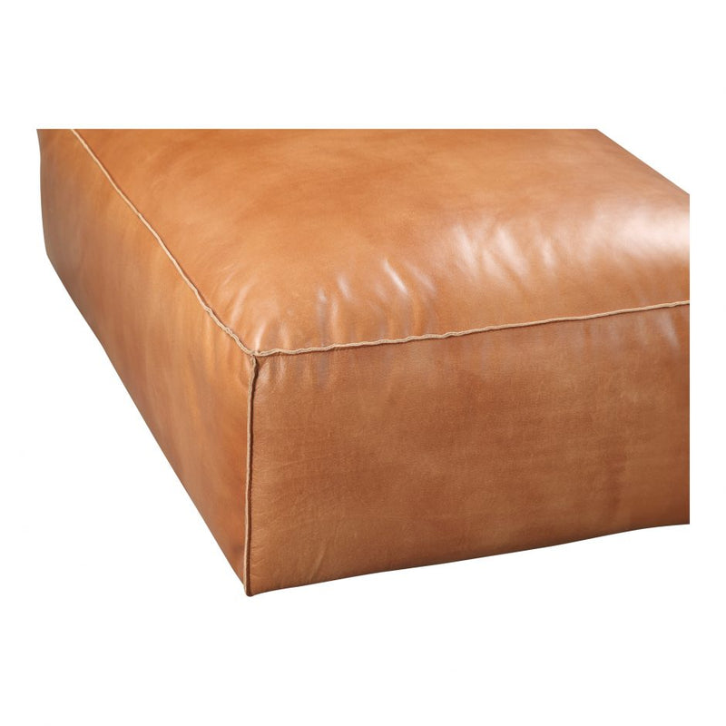 Luxe Ottoman Tan