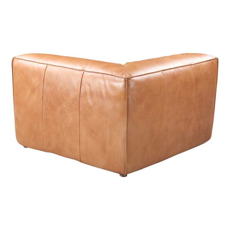 Luxe Corner Chair Tan