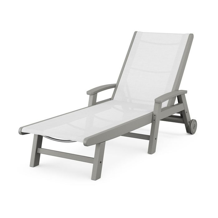 Coastal Chaise with Wheels