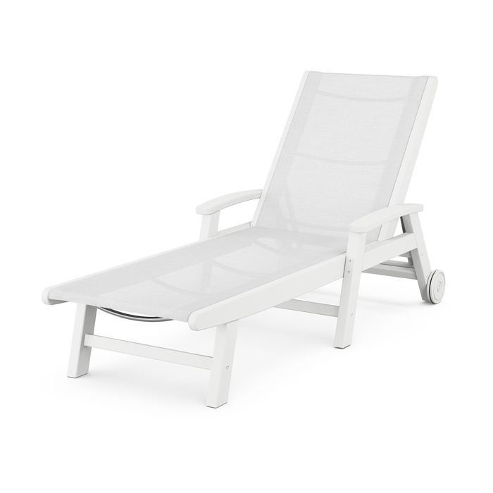 Coastal Chaise with Wheels