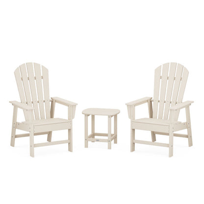 South Beach Casual Chair 3-Piece Set with 18" South Beach Side Table