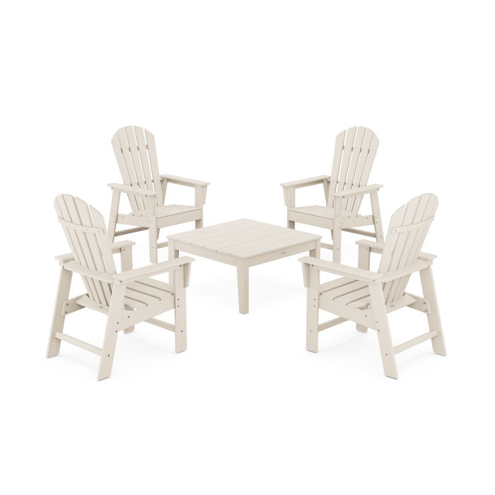 5-Piece South Beach Casual Chair Conversation Set with 36" Conversation Table