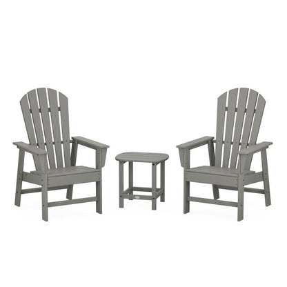 South Beach Casual Chair 3-Piece Set with 18" South Beach Side Table