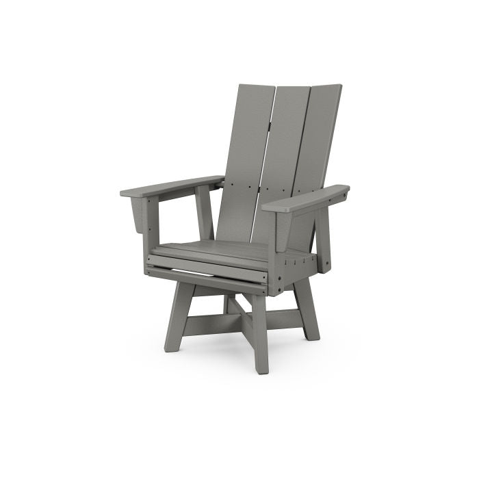 Modern Curveback Adirondack Swivel Dining Chair