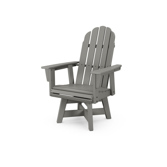 Vineyard Curveback Adirondack Swivel Dining Chair