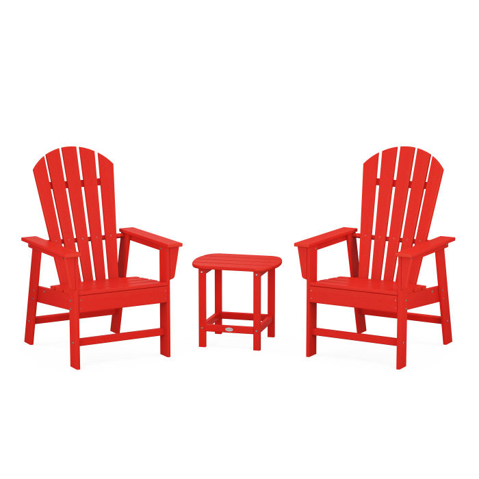 South Beach Casual Chair 3-Piece Set with 18" South Beach Side Table