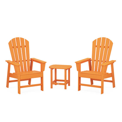 South Beach Casual Chair 3-Piece Set with 18" South Beach Side Table