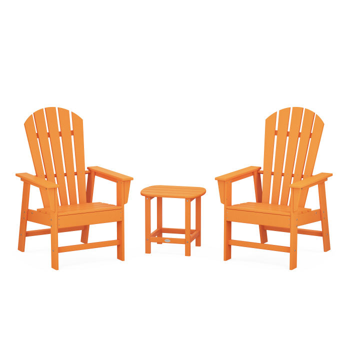 South Beach Casual Chair 3-Piece Set with 18" South Beach Side Table