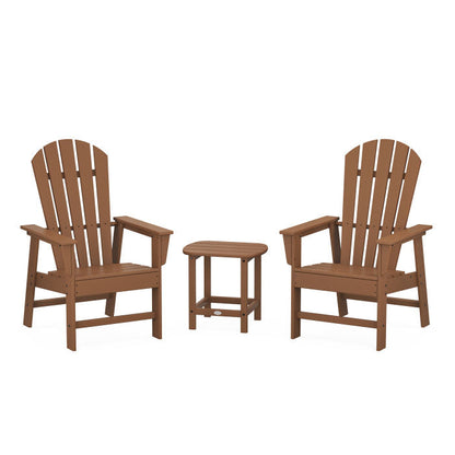 South Beach Casual Chair 3-Piece Set with 18" South Beach Side Table