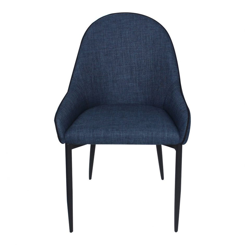 Lapis Dining Chair Dark Blue-M2