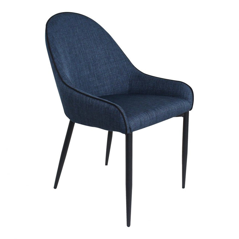 Lapis Dining Chair Dark Blue-M2