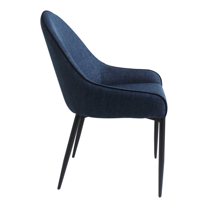 Lapis Dining Chair Dark Blue-M2