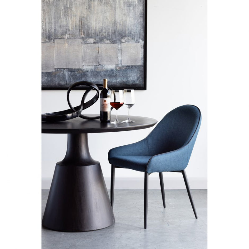 Lapis Dining Chair Dark Blue-M2