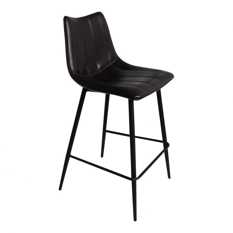 Alibi Counter Stool Matte Black-M2