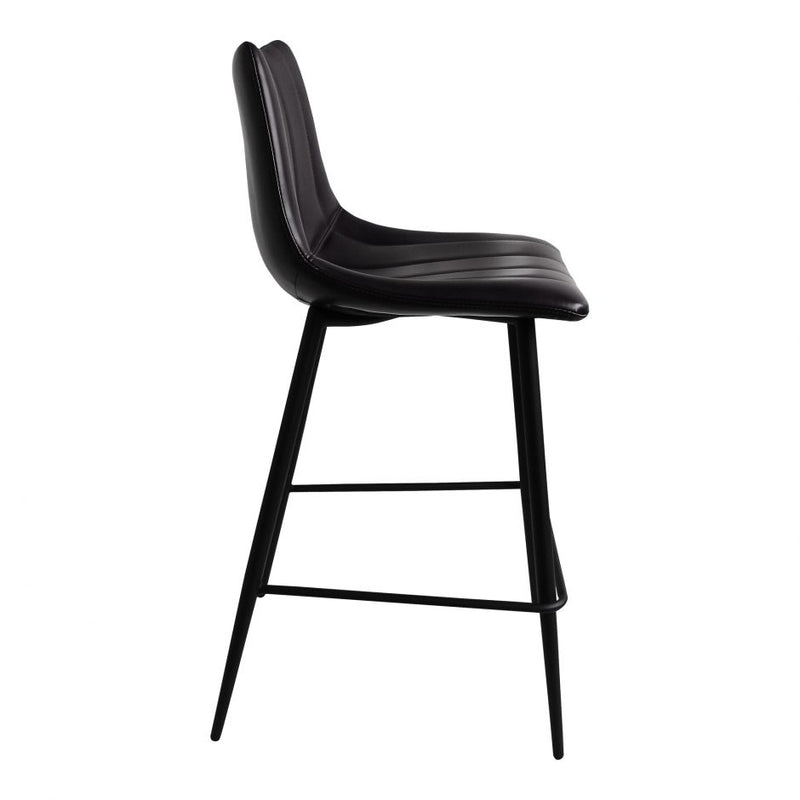 Alibi Counter Stool Matte Black-M2