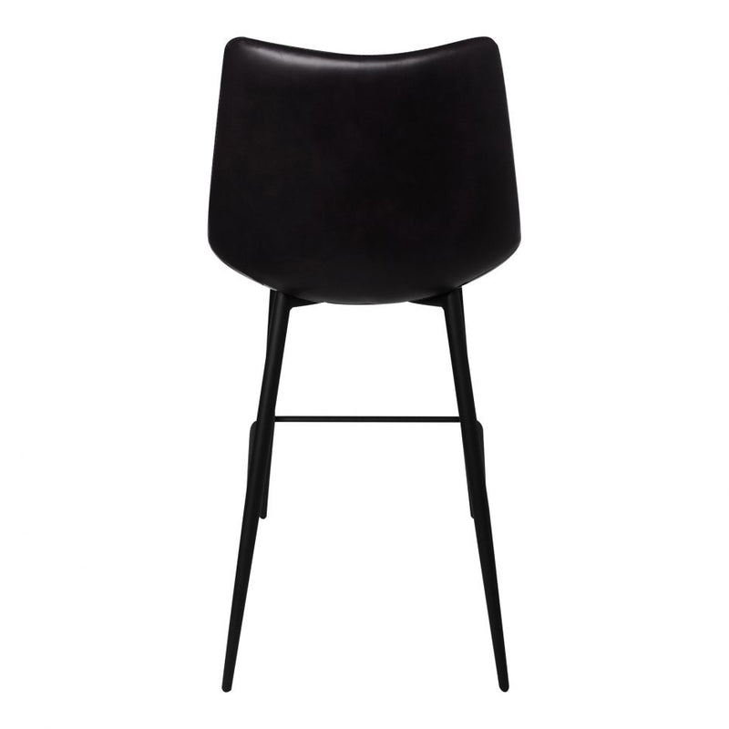 Alibi Counter Stool Matte Black-M2