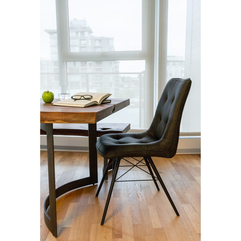 Bent Dining Table Small Smoked