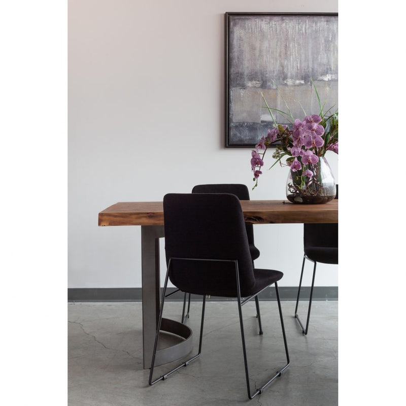 Bent Dining Table Extra Small Smoked