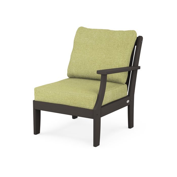 Braxton Modular Right Arm Chair in Vintage Finish