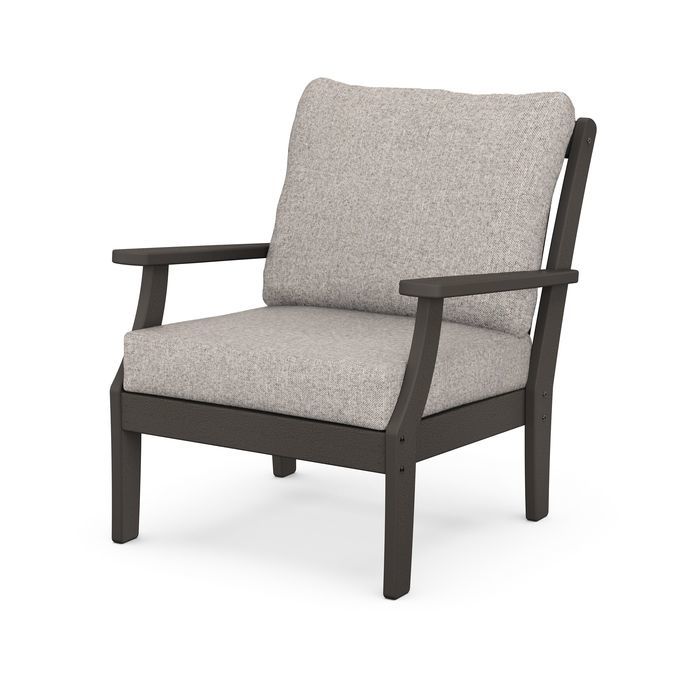 Braxton Deep Seating Chair in Vintage Finish