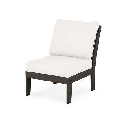 Braxton Modular Armless Chair in Vintage Finish
