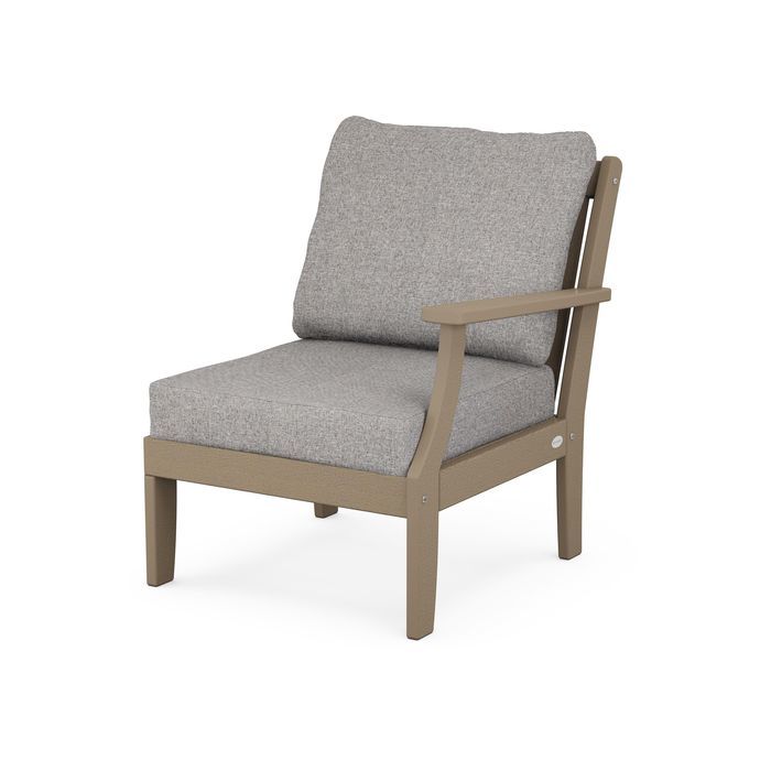 Braxton Modular Right Arm Chair in Vintage Finish