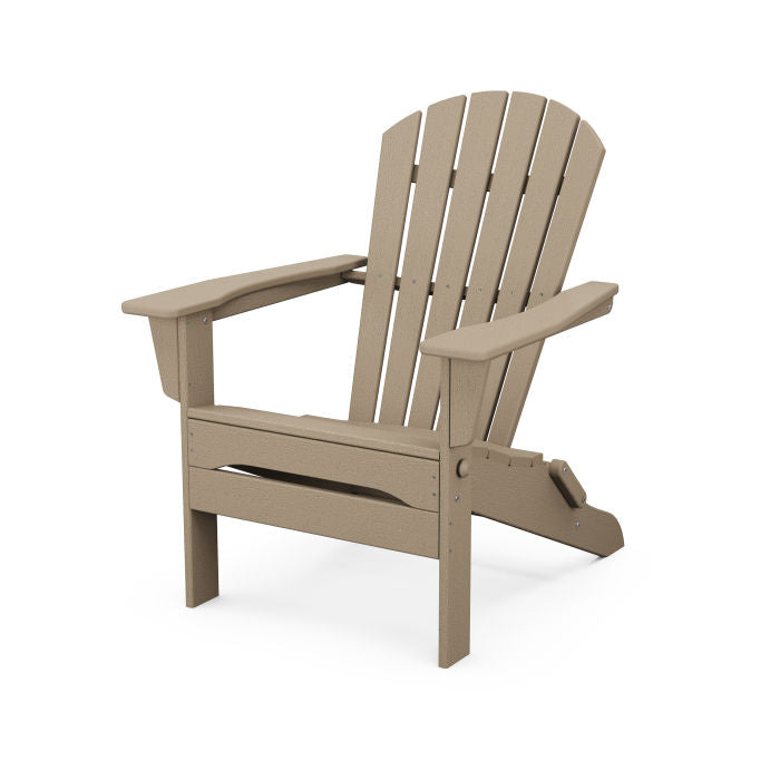 South Beach Folding Adirondack Chair in Vintage Finish