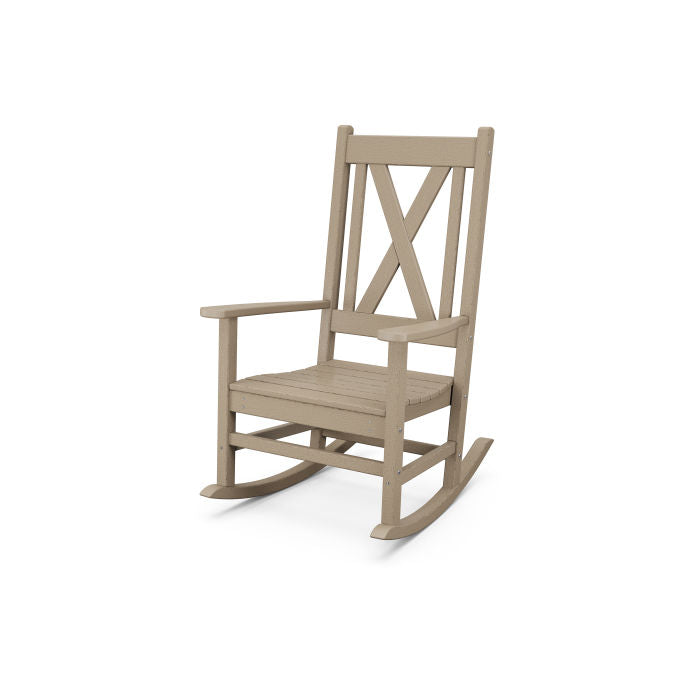 Braxton Porch Rocking Chair in Vintage Finish