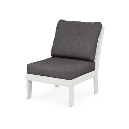 Braxton Modular Armless Chair in Vintage Finish