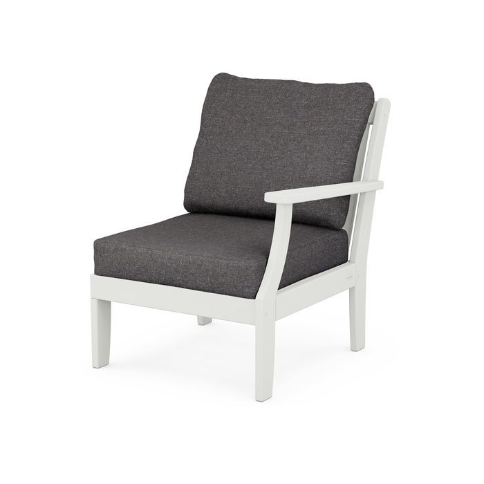 Braxton Modular Right Arm Chair in Vintage Finish