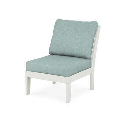 Braxton Modular Armless Chair in Vintage Finish