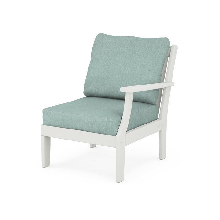 Braxton Modular Right Arm Chair in Vintage Finish