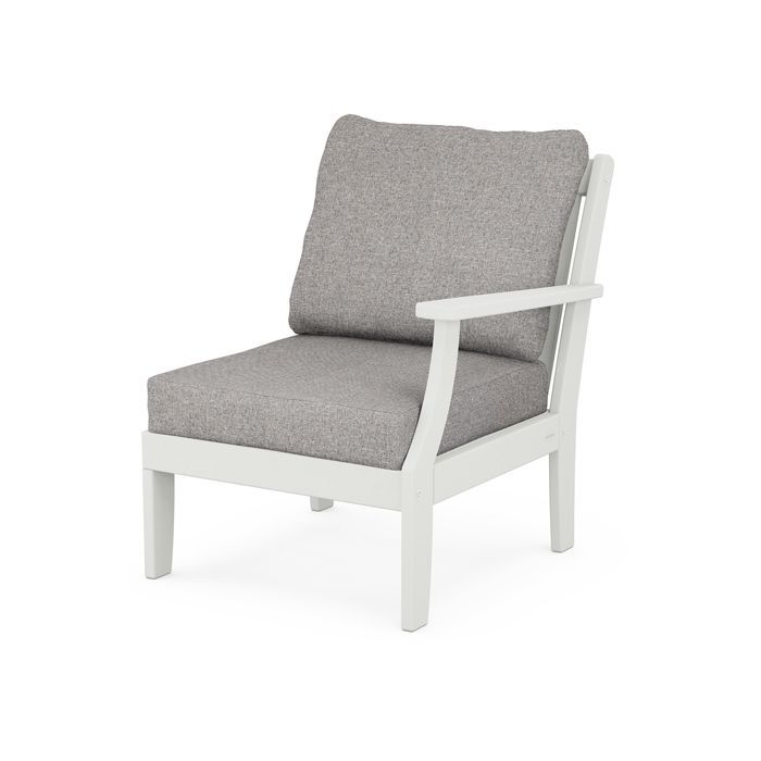 Braxton Modular Right Arm Chair in Vintage Finish