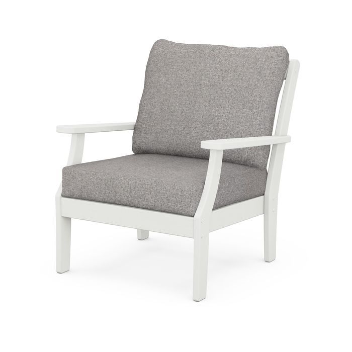 Braxton Deep Seating Chair in Vintage Finish