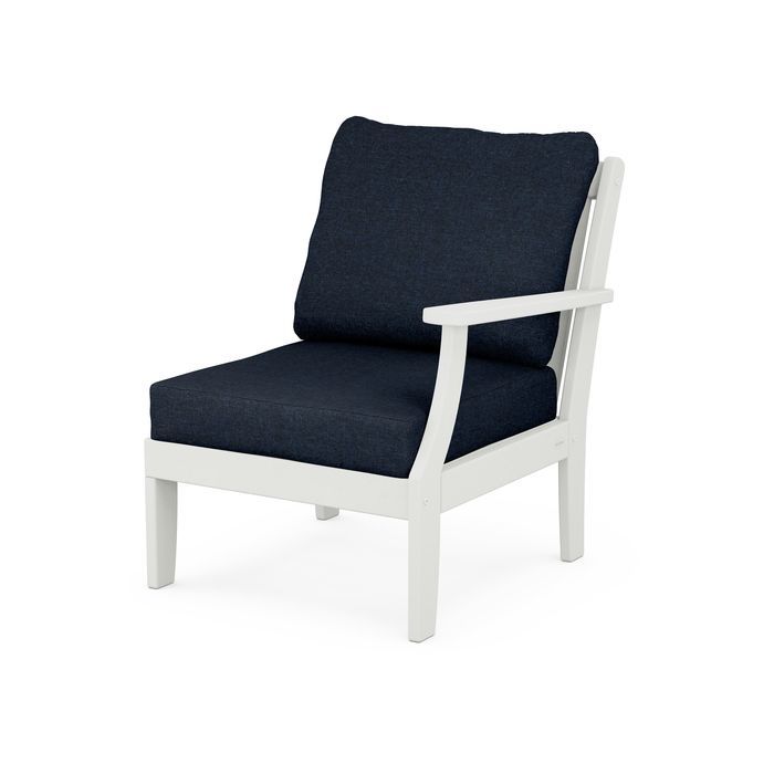 Braxton Modular Right Arm Chair in Vintage Finish